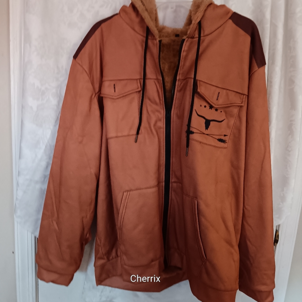 Hoodie Sweatshirt Jacket - Picture 1 of 3
